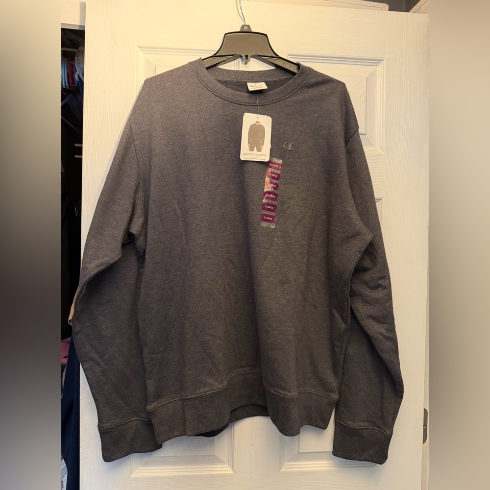 Champion Men's Crewneck Sweatshirt - Charcoal